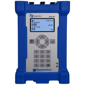 DXN 5 P Front with Screen Flow Rate Flow Total normaal